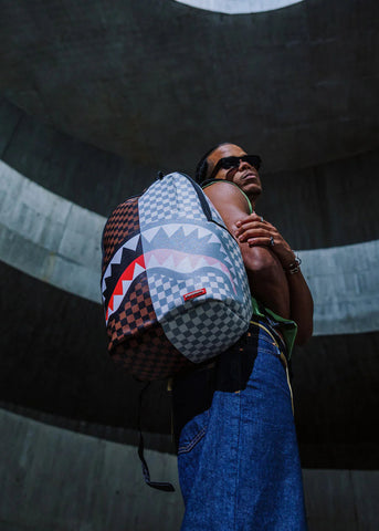 Sprayground Zaino Unisex Split Rose Sharks In Paris