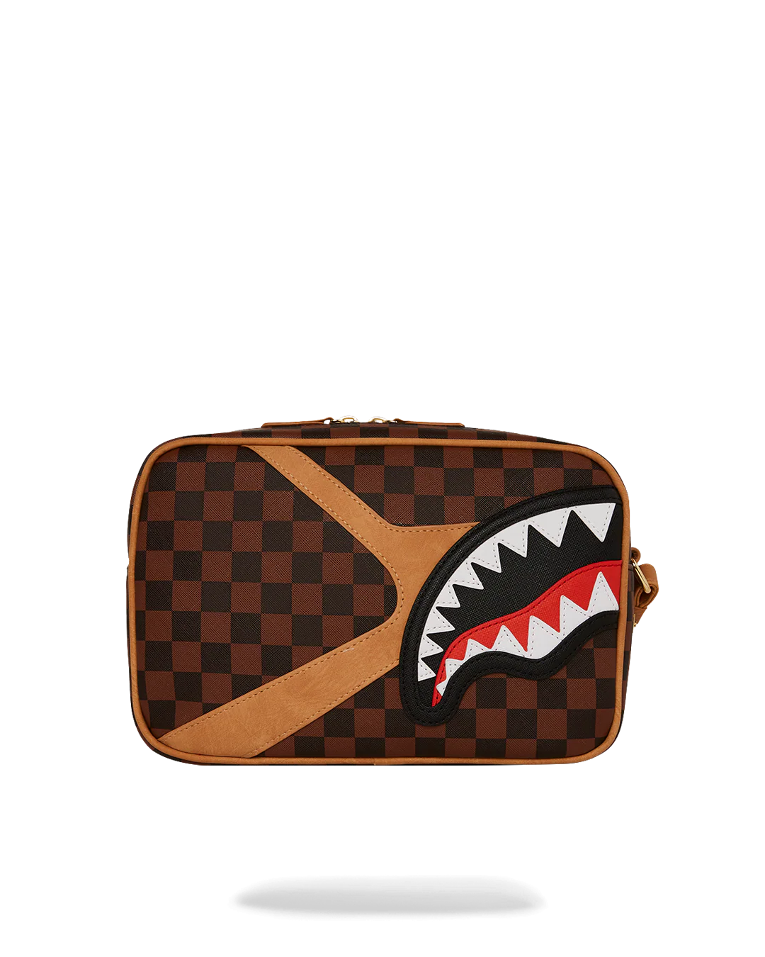Sprayground Pochette Unisex Hennyville Toiletry Brick marrone