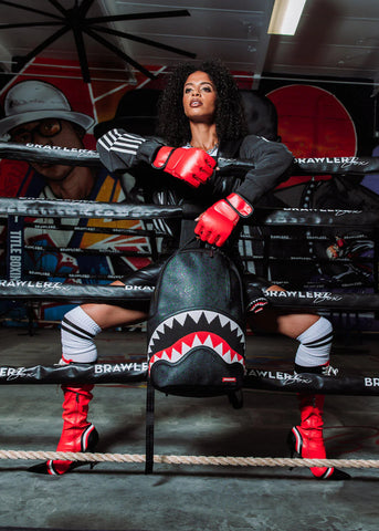 Sprayground Zaino Unisex Fly Knit Mouth Satin