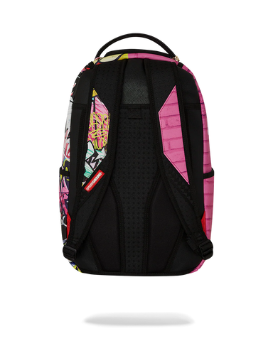 Sprayground Zaino Unisex Pink Panther Pinting Over Graffiti
