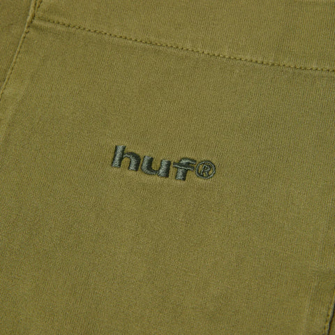 Huf T-Shirt da uomo manica lunga con taschino 89 Knit Top verde