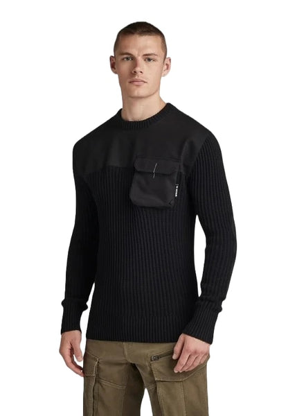 Gstar Raw Uomo Maglia Di Tuta G-STAR Nifous Uomo - Zip Thru, Tasche A