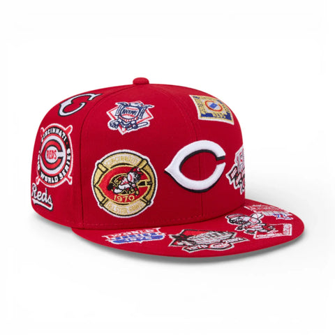 New Era Unisex-Kappe Cincinnati Reds MLB All Over