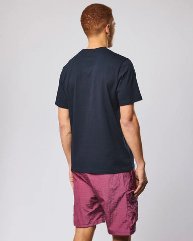 Weekend Offender T-Shirt da uomo manica corta Brooklands blu