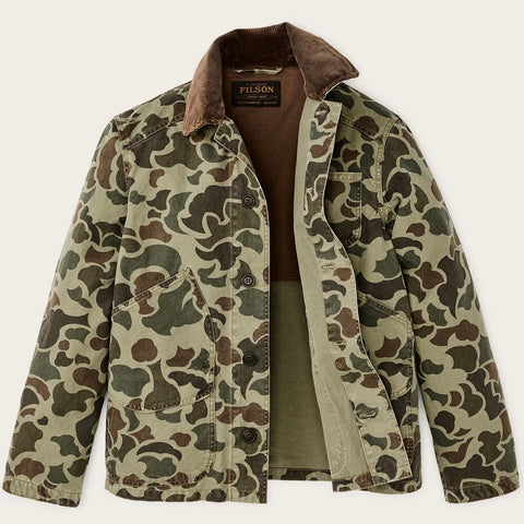Filson Giacca da uomo Canvas Ouftfitters camo