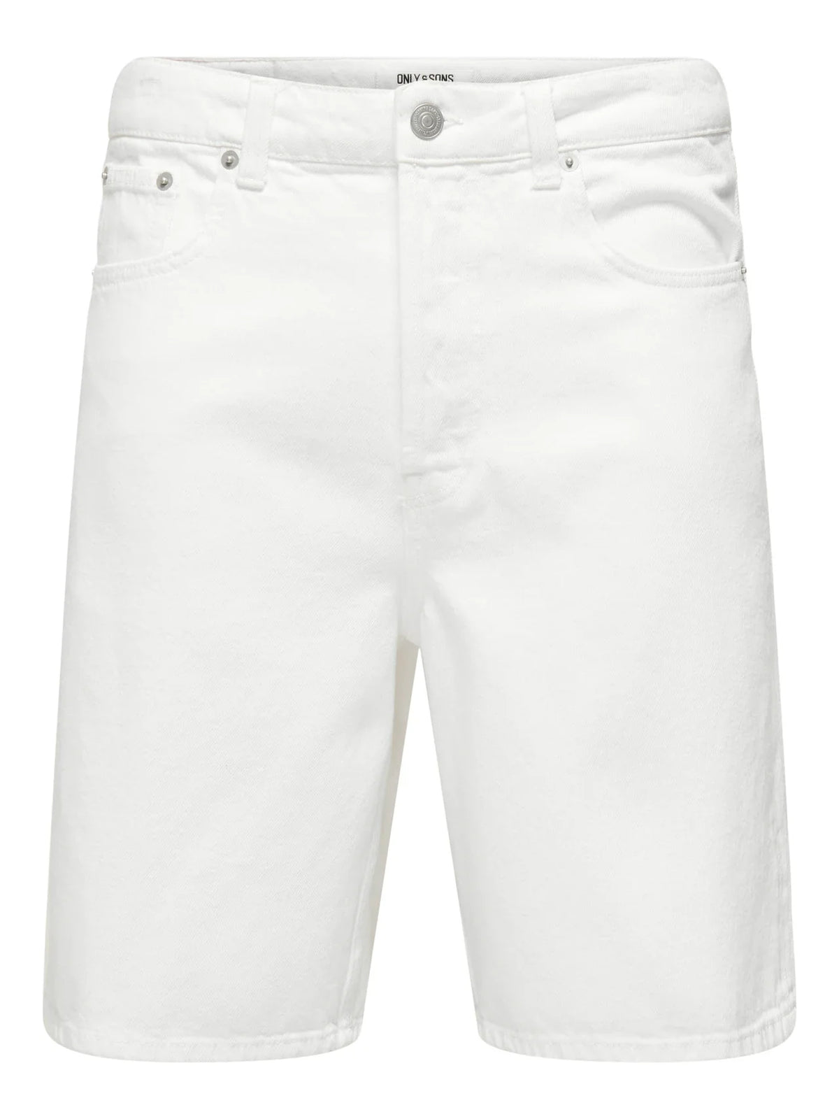 Only &amp; Sons Men's Ade Loose Jeans Shorts White