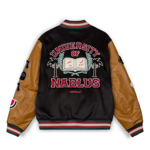 Grimey NABLUS BASEBALL JACKET GBJK164-BLK