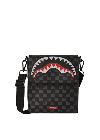 Sprayground Borsa Unisex Drip Check Shark