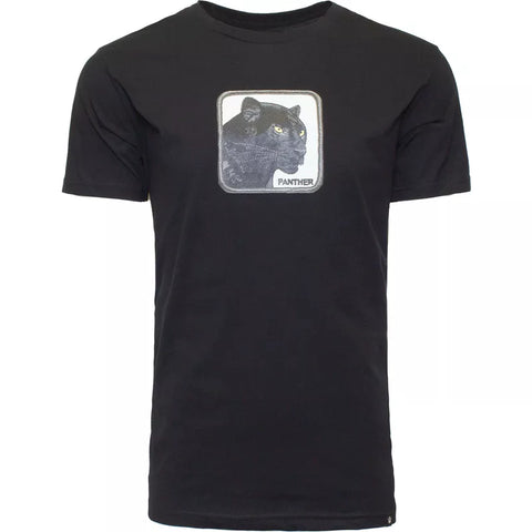 Goorin Bros T-Shirt da uomo manica lunga Panther nera