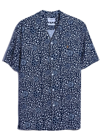 Farah Landon Short Sleeve Men's Patterned Shirt
