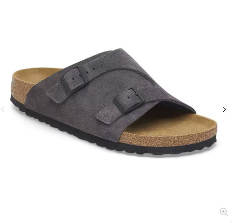 Birkenstock Unisex-Sandalen Zürich (schmale Passform) Grau