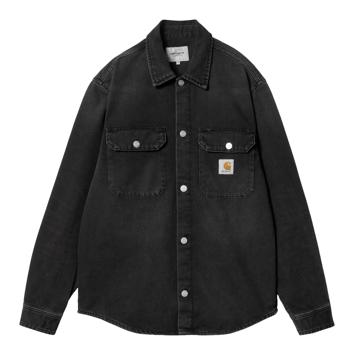 Carhartt Wip Men's Harvey Jacket jeans shirt black
