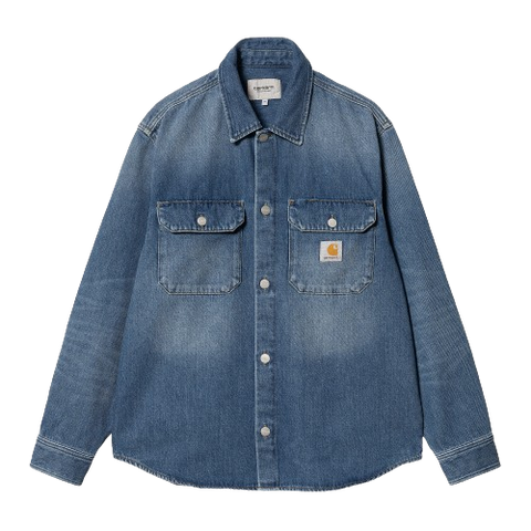 Carhartt Wip Herren Harvey Jacke Blau