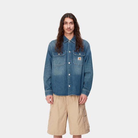 Carhartt Wip Giacca Uomo Harvey Blu