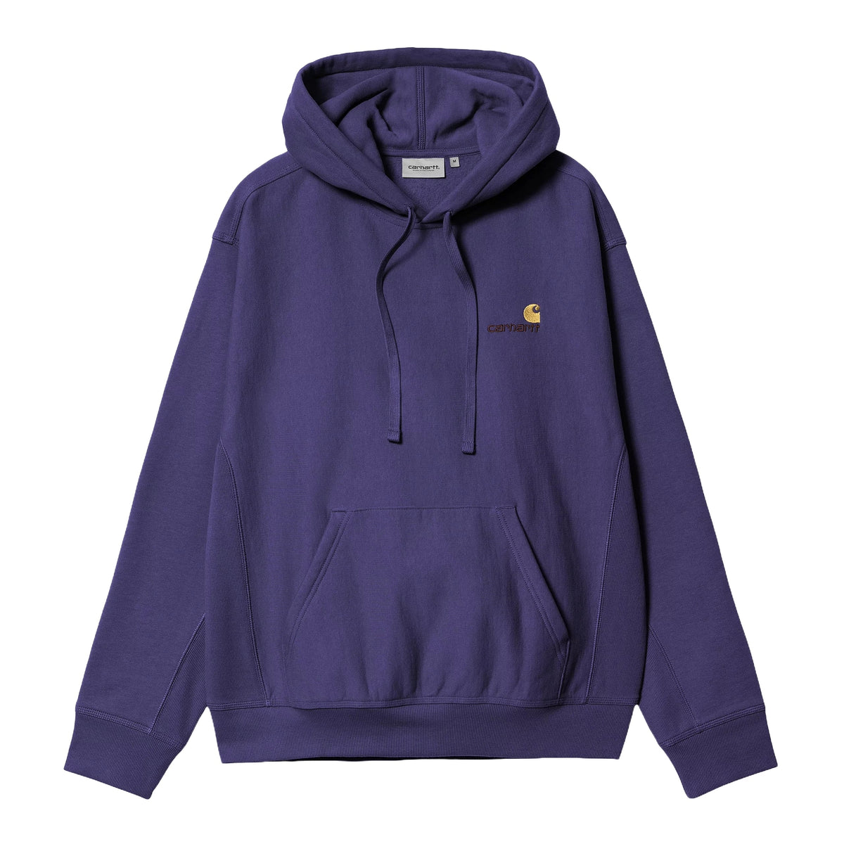 Carhartt Wip Felpa da uomo con cappuccio American Script viola