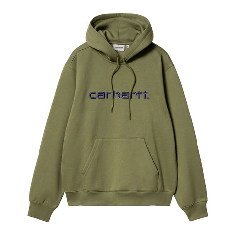 Carhart Wip Felpa con cappuccio da uomo Carhartt verde