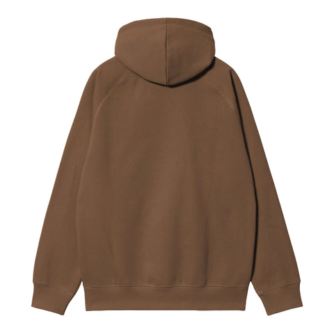 Carhartt Wip Felpa con cappuccio da Uomo Chase Marrone