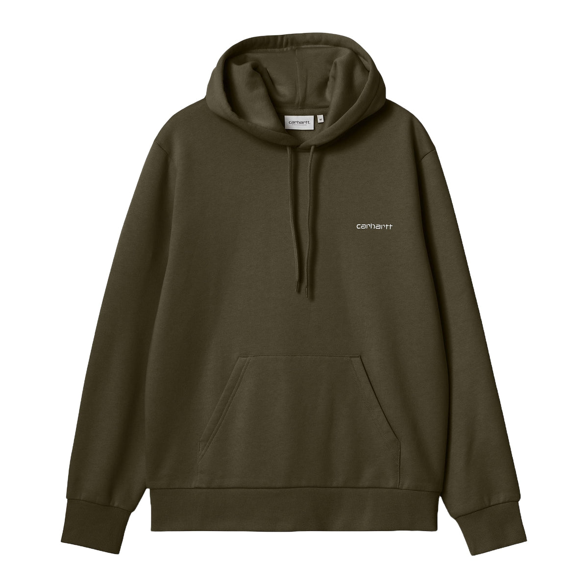 Carhartt Wip Men's Hoodie Script Green