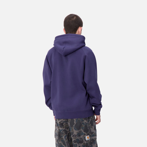 Carhartt Wip Felpa con cappuccio da uomo Yute Viola