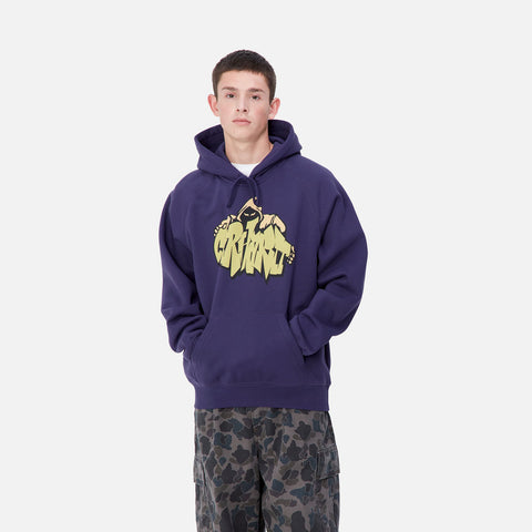 Carhartt Wip Men's Hoodie Yute Purple