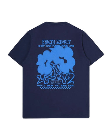 Edwin T-Shirt Show Some Love Blue