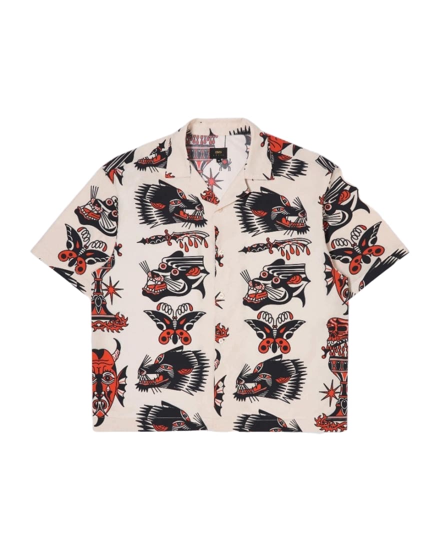 Edwin Teide Flash men's patterned shirt