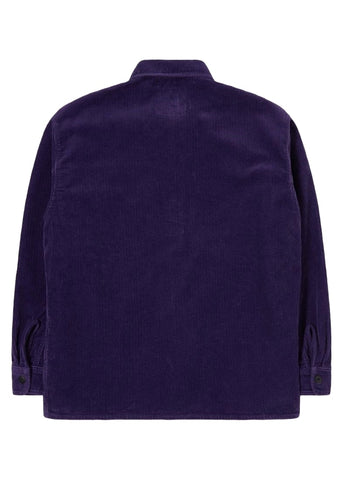 Edwin Men's Velvet Shirt Ander Purple