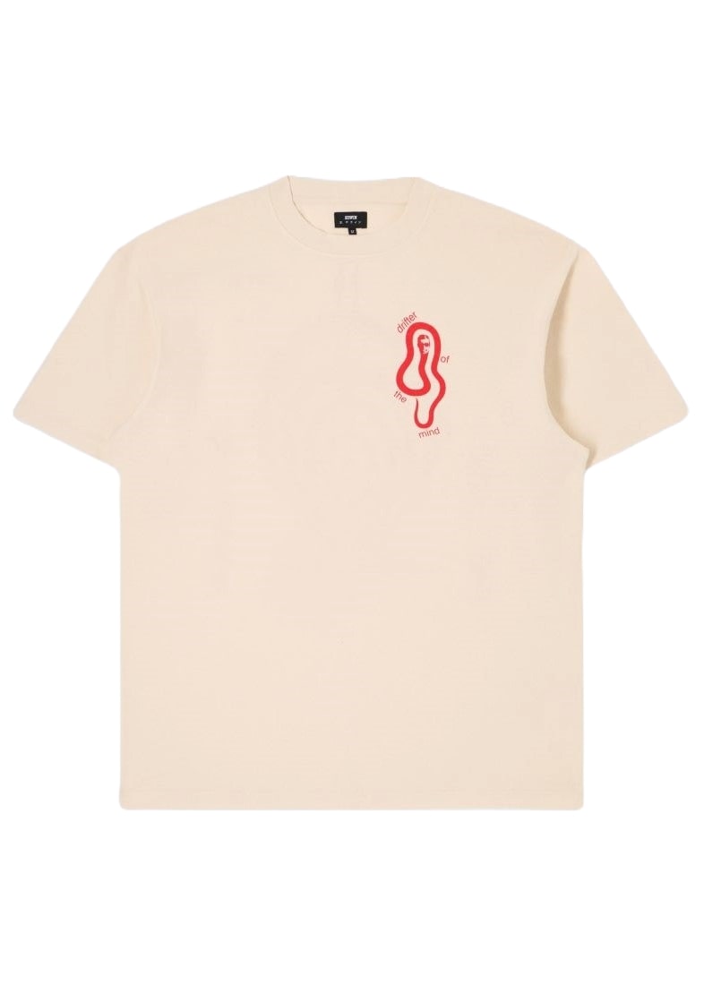 Edwin T-Shirt da uomo manica corta Mind Drifter Beige