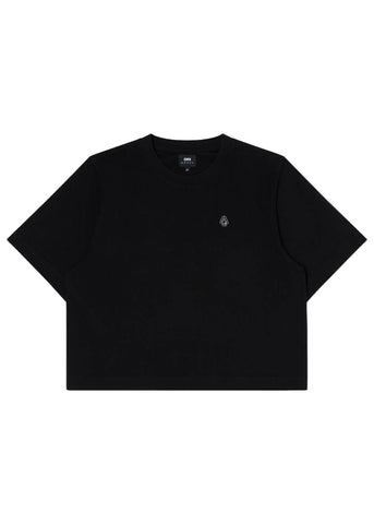 Edwin T-Shier corta da donna Core nera