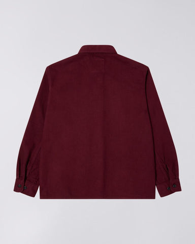 Edwin Camicia da uomo Sebastian bordeaux