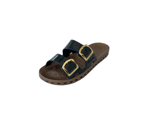 Sensi Sandalo in gomma da donna La Jolla Prestigio nero