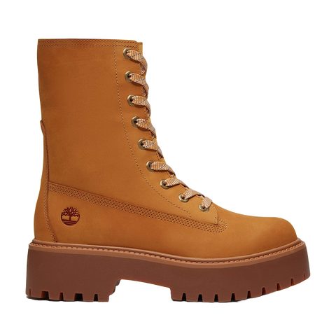 Timberland Stivale da donna in pelle con Plateau Stone Street Mid
