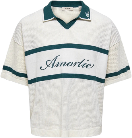 Only & Sons Maglia in cotone a polo da uomo Sace Life Split