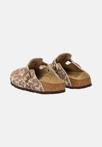 Birkenstock Sandalo da donna in pelle scamosciata Boston