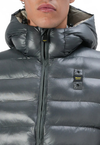 Blauer Giacca Piumino da uomo Adams grigio