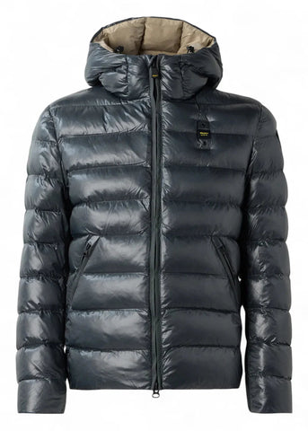 Blauer Giacca Piumino da uomo Adams grigio