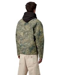 Carhartt Wip Giacca da uomo Og Detroit camo
