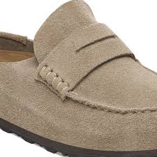 Birkenstock Naples – Gewickelter Wildleder-Mokassin (schmale Passform)