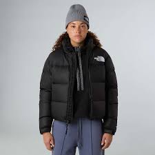 The North Face Giacca piumino da donna Nuptse nero