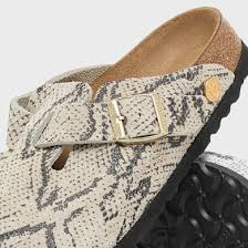 Birkenstock Sandalo da donna Boston Rivet Logo