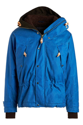 Manifattura Ceccarelli  Giacca cerata da uomo Mountain blu chiaro 7003-WX