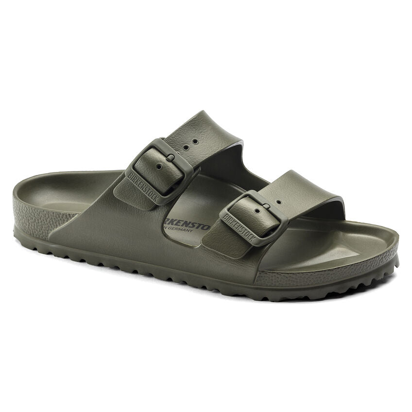 Birkenstock Arizona in gomma verde (Calzata Stretta)