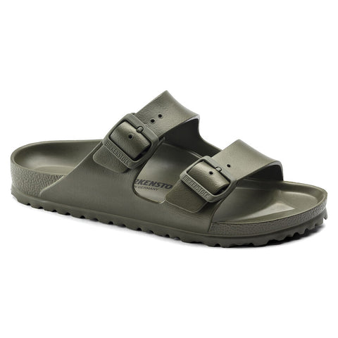 Birkenstock Arizona in gomma verde (Calzata Stretta)