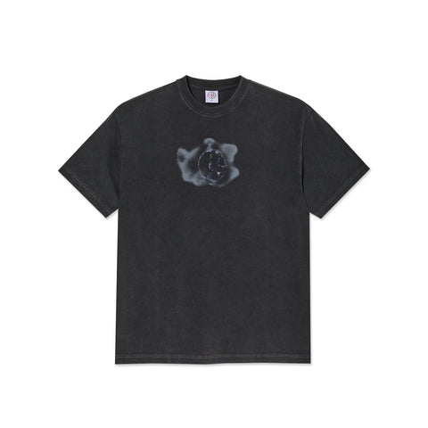Polar Skate T-Shirt da uomo manica corta Metal Logo nera