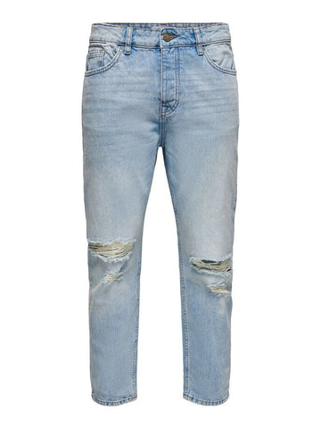 ONLY &amp; SONS TAPERED FIT JEANS FOR MEN 22019569