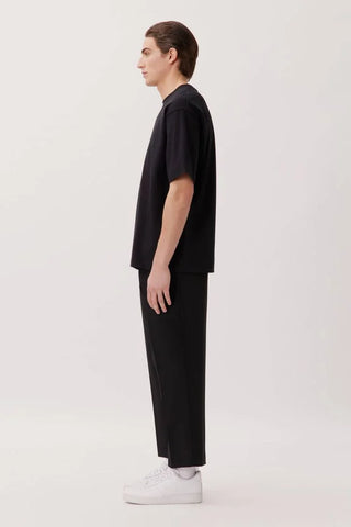 Studio Seidensticker Men's Short Sleeve T-Shirt Black University