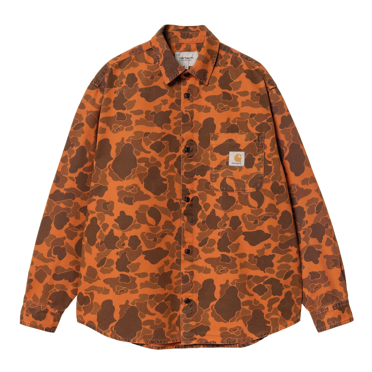 Carhartt Wip Camicia da uomo Duck arancione