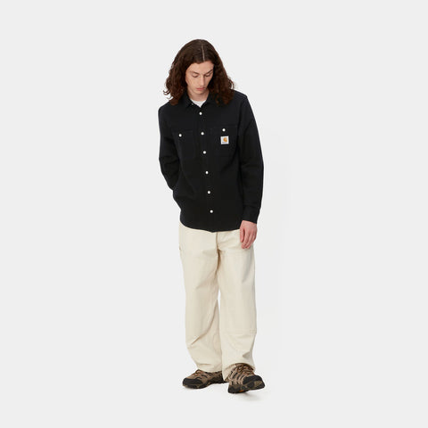 Carhartt Wip Camicia da uomo Clink Nera