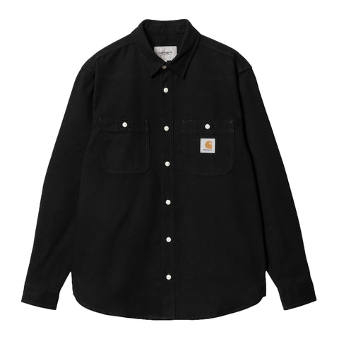 Carhartt Wip Camicia da uomo Clink Nera