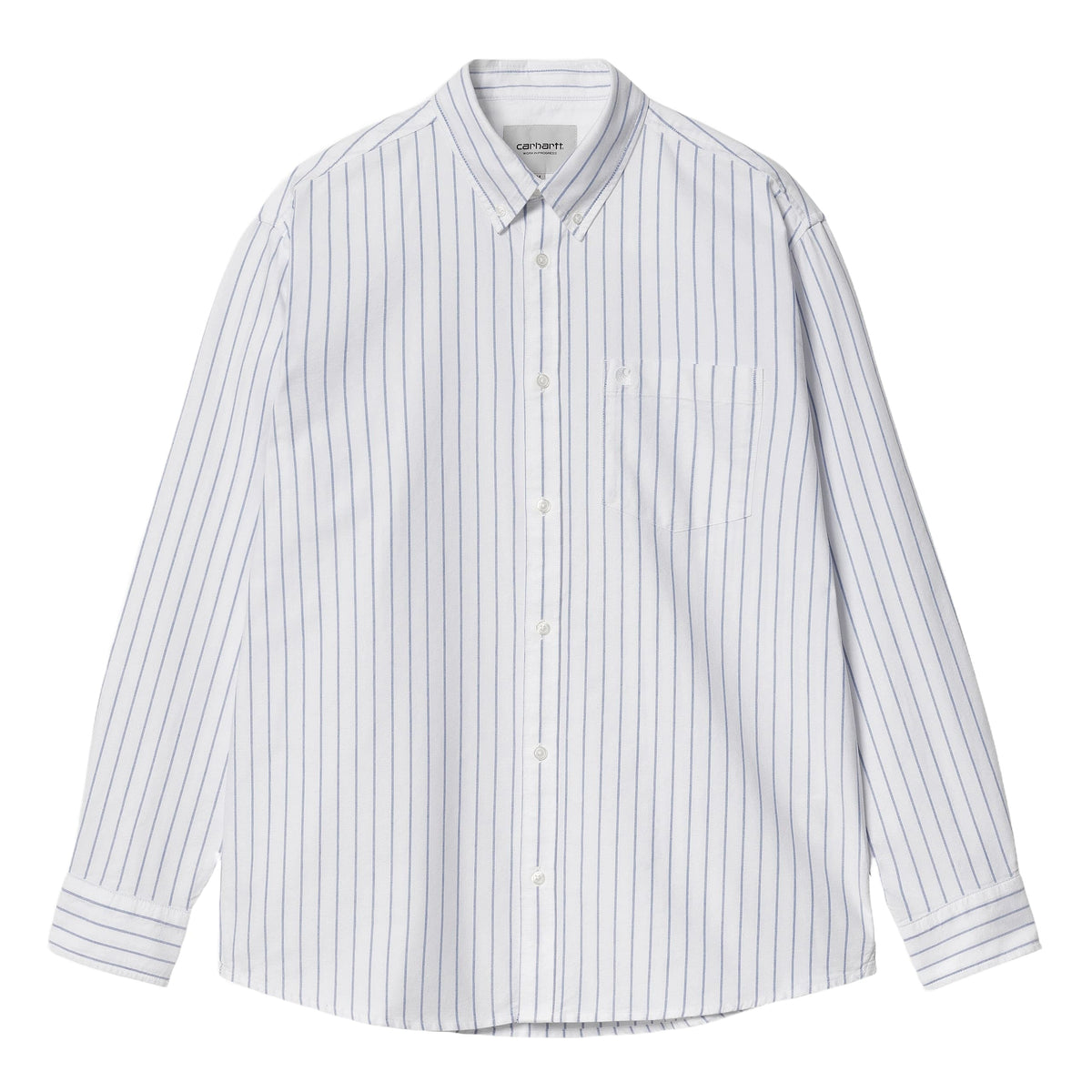 Carhartt Wip Men's Dowlen Striped Shirt White